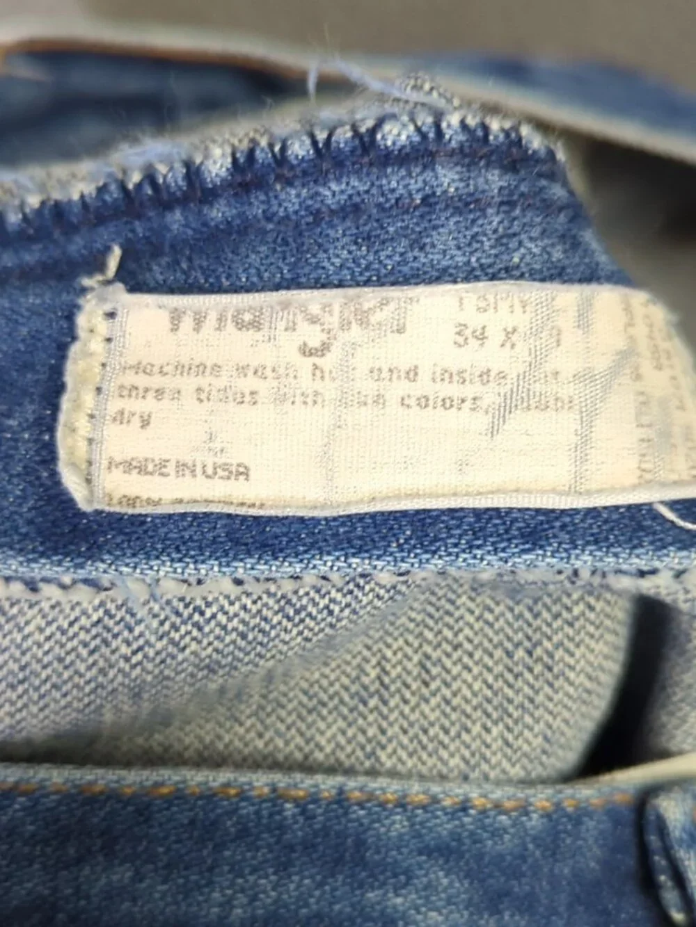 Wrangler VTG Jeans Men's 34 Fits 31x31 Blue 13MWZ Cowboy Cut Western USA Made